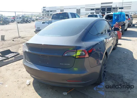 2018 Tesla Model 3 Long Range/Performance from USA, damaged, VIN 5YJ3E1EB6JF066344
